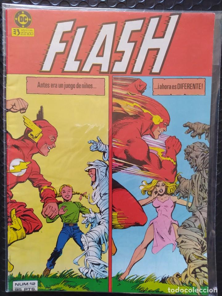 C&oacute;mics: FLASH #12-ZINCO-VFN-BOLSA & BACKBOARD - Foto 1