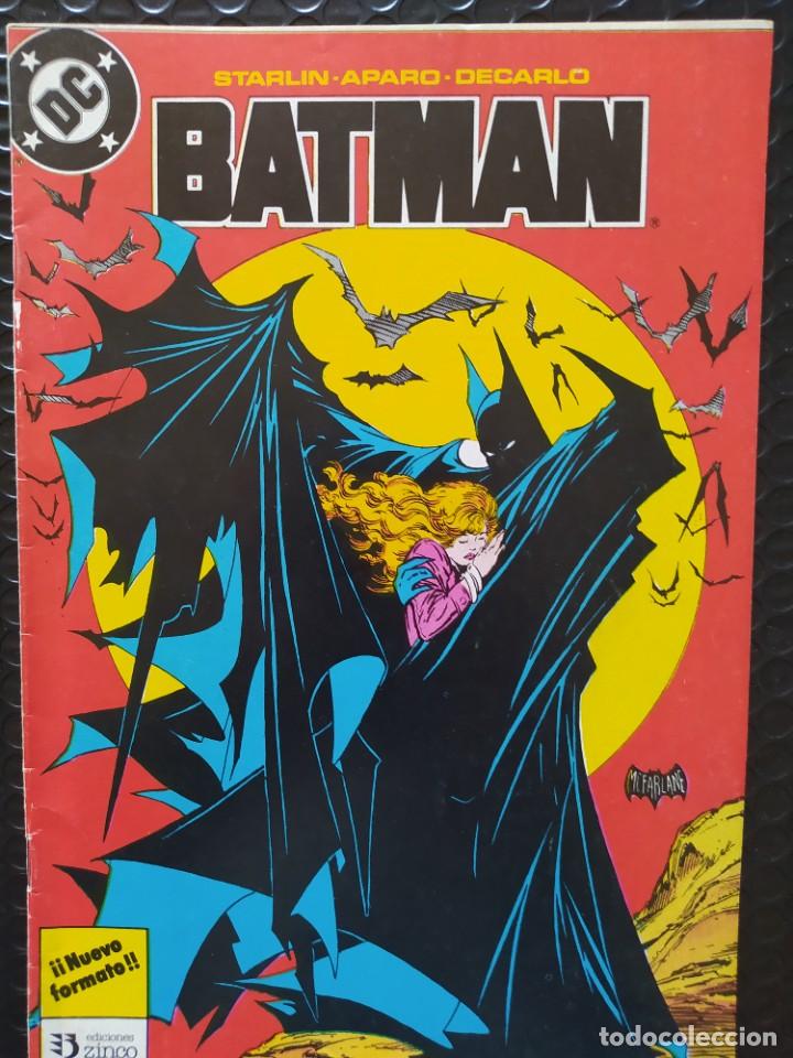 RARÍSIMO-BATMAN 22(414 USA) MC FARLANE COVER(BATMAN #423 USA) SPANISH EDITION-ZINCO-1987-FN/BAGGED (Tebeos y Comics - Zinco - Batman)