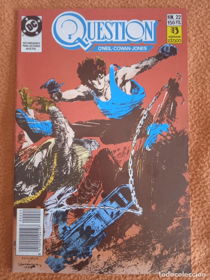 C&oacute;mics: QUESTION 22 ZINCO - Foto 1