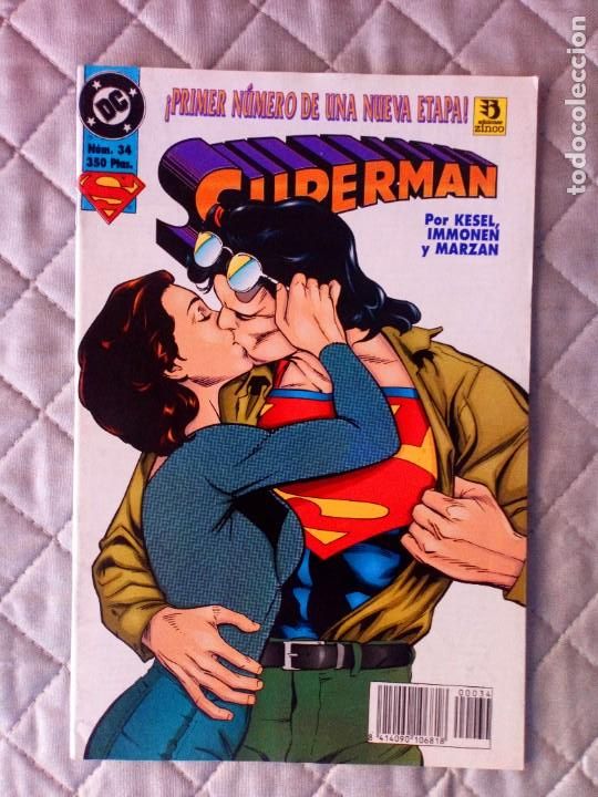 C&oacute;mics: Superm&aacute;n Vol. 3 N&ordm; 34 ZINCO - Foto 1