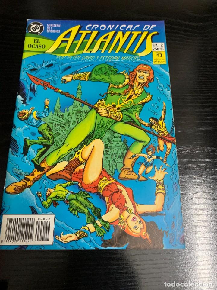 C&oacute;mics: Cr&oacute;nicas de Atlantis n&ordm;2, de Peter David y Esteban Maroto - Foto 1
