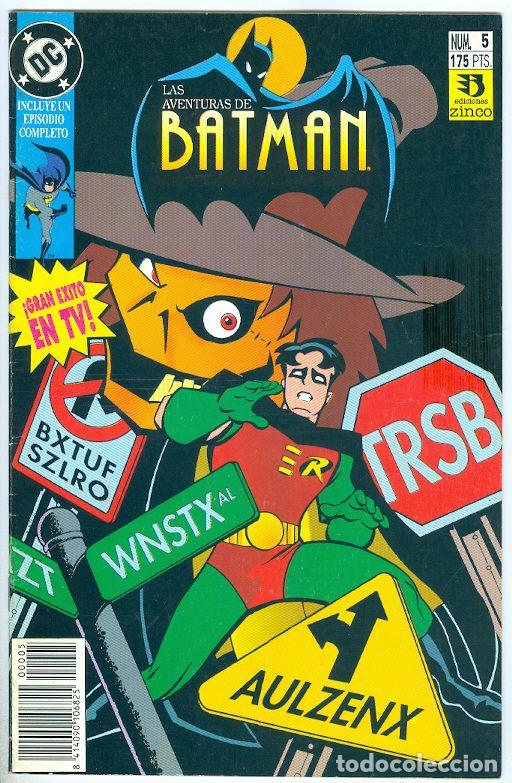 C&oacute;mics: Zinco. Batman las aventuras. 5 - Foto 1