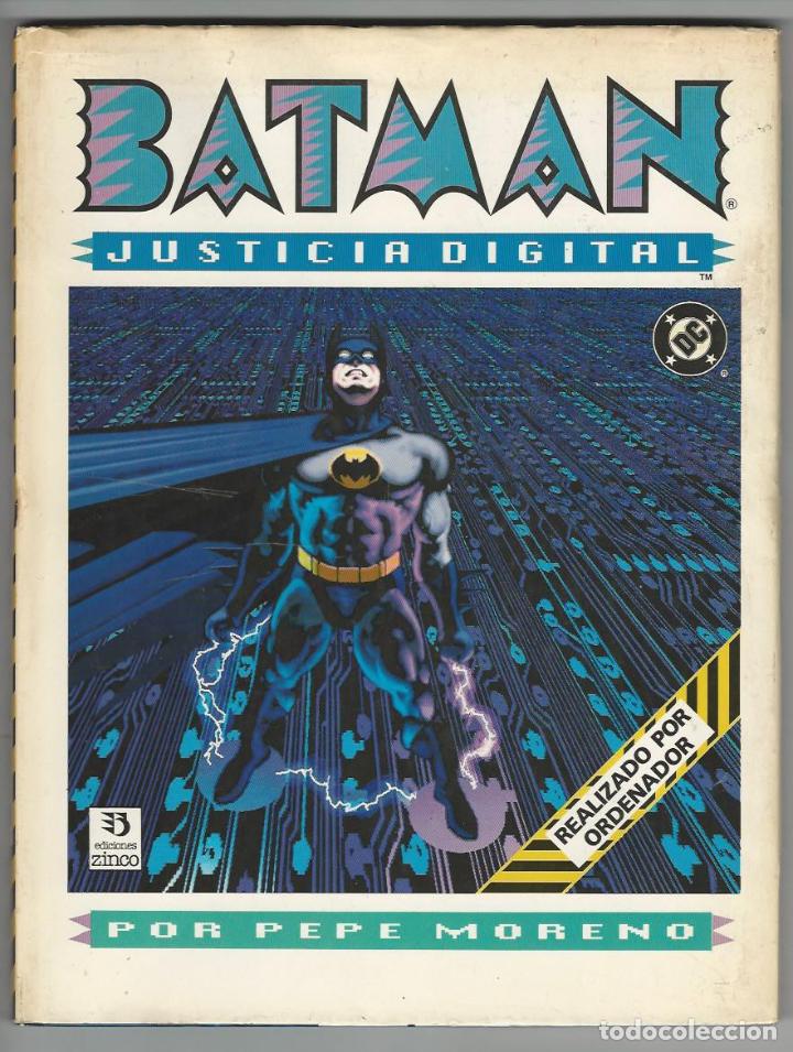 C&oacute;mics: Zinco. Batman. Justicia digital. Pepe Moreno. - Foto 1