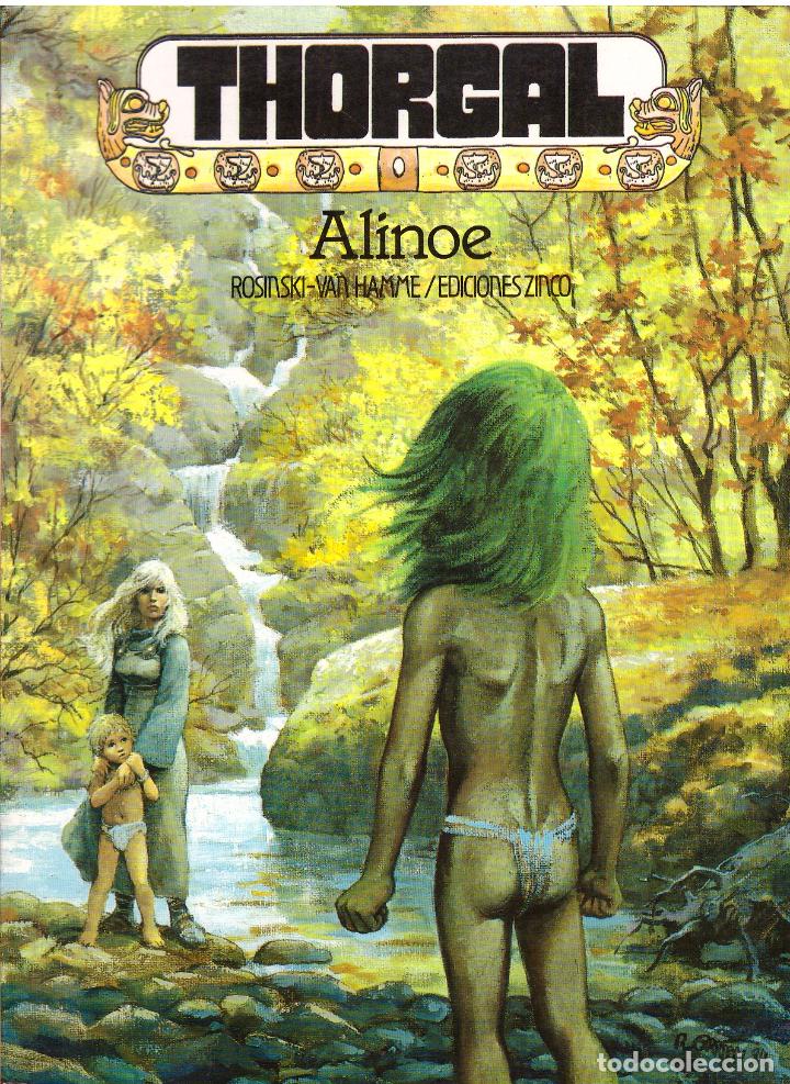C&oacute;mics: Comic Thorgal: Alinoe - Rosinsky Van Hamme; Ediciones Zinco - Foto 1
