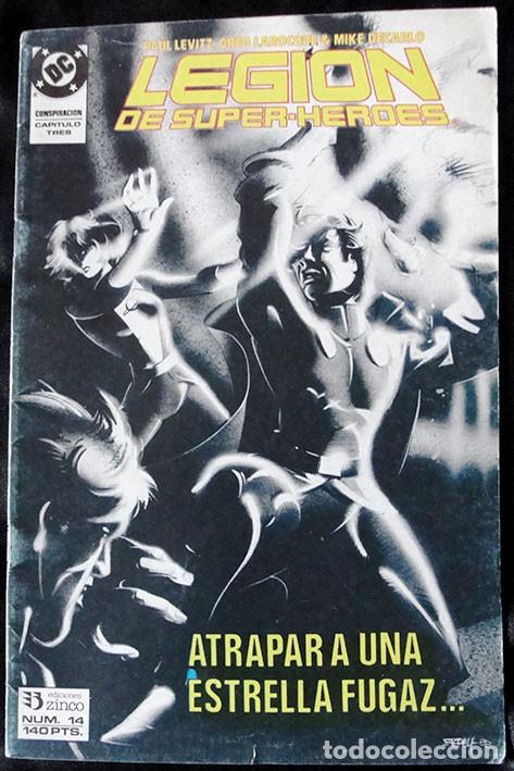C&oacute;mics: LEGION DE SUPERHEROES - NUM. 14 - DC COMICS, EDICIONES ZINCO - - Foto 1