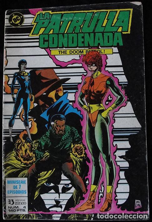 C&oacute;mics: LA PATRULLA CONDENADA - NUM. 4 - DC COMICS, EDICIONES ZINCO - - Foto 1