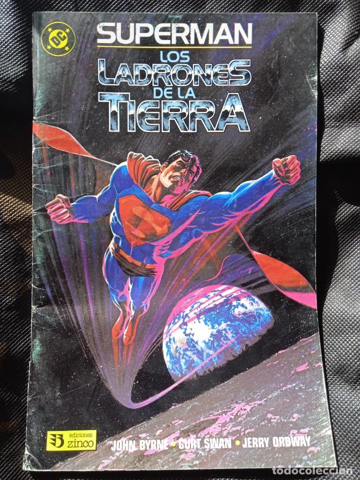 C&oacute;mics: SUPERMAN LOS LADRONES DE LA TIERRA -ZINCO - Foto 1