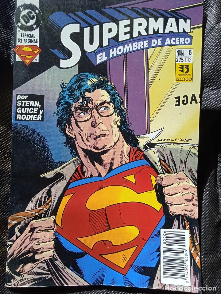 C&oacute;mics: SUPERMAN EL HOMBRE DE ACERO 6 ZINCO - Foto 1