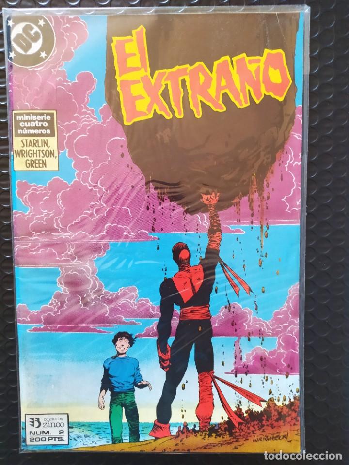 C&oacute;mics: EL EXTRA&Ntilde;O #2-PRIMERA EDICI&Oacute;N- ZINCO-DC-VFN-BOLSA & BACKBOARD - Foto 1