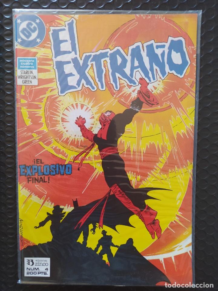 C&oacute;mics: EL EXTRA&Ntilde;O #4-PRIMERA EDICI&Oacute;N- ZINCO-DC-VFN-BOLSA & BACKBOARD - Foto 1