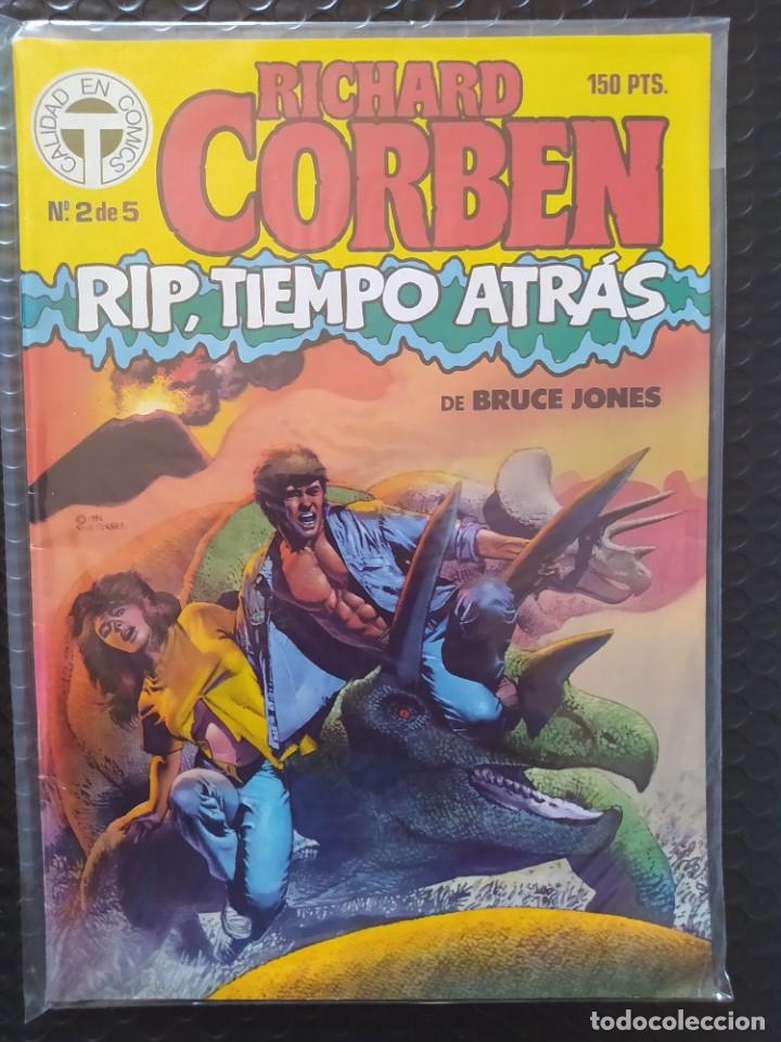 Cómics: RICHARD CORBEN RIP TIEMPO ATRÁS #2 -PRIMERA EDICIÓN-VFN-BOLSA & BACKBOARD - Foto 1 - 267585254