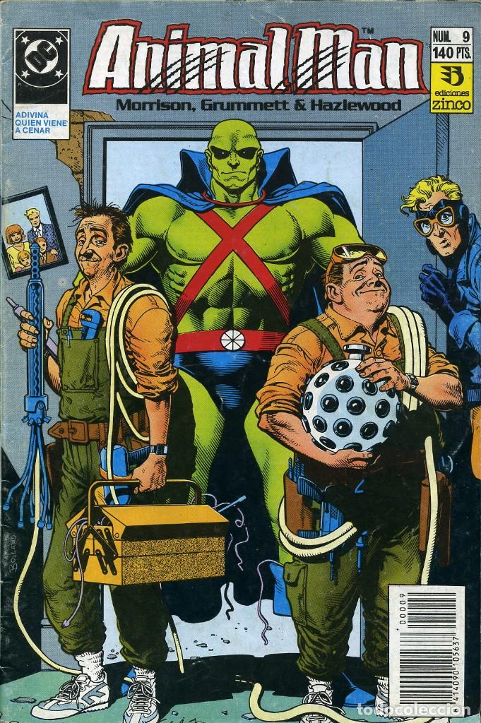 C&oacute;mics: ANIMAL MAN - ZINCO / N&Uacute;MERO 9 - Foto 1