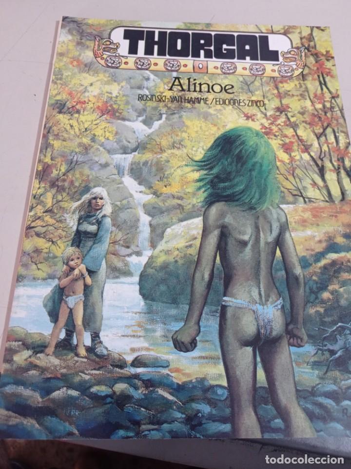 C&oacute;mics: Comic Thorgal: Alinoe - Rosinsky Van Hamme; Ediciones Zinco REF. UR - Foto 1