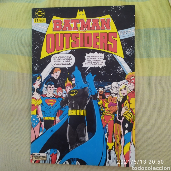 C&oacute;mics: BATMAN y los OUTSIDERS N&ordm; 1 - DC - ZINCO - Foto 1