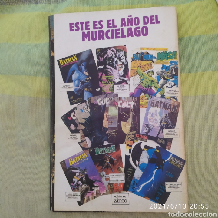 C&oacute;mics: BATMAN NUMERO EXTRA 1989 DC - ZINCO - Foto 2