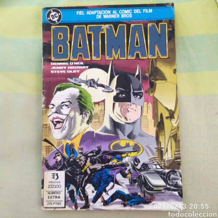 C&oacute;mics: BATMAN NUMERO EXTRA 1989 DC - ZINCO - Foto 1
