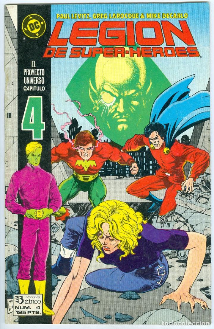 C&oacute;mics: Zinco. Legi&oacute;n de super h&eacute;roes. 4 - Foto 1