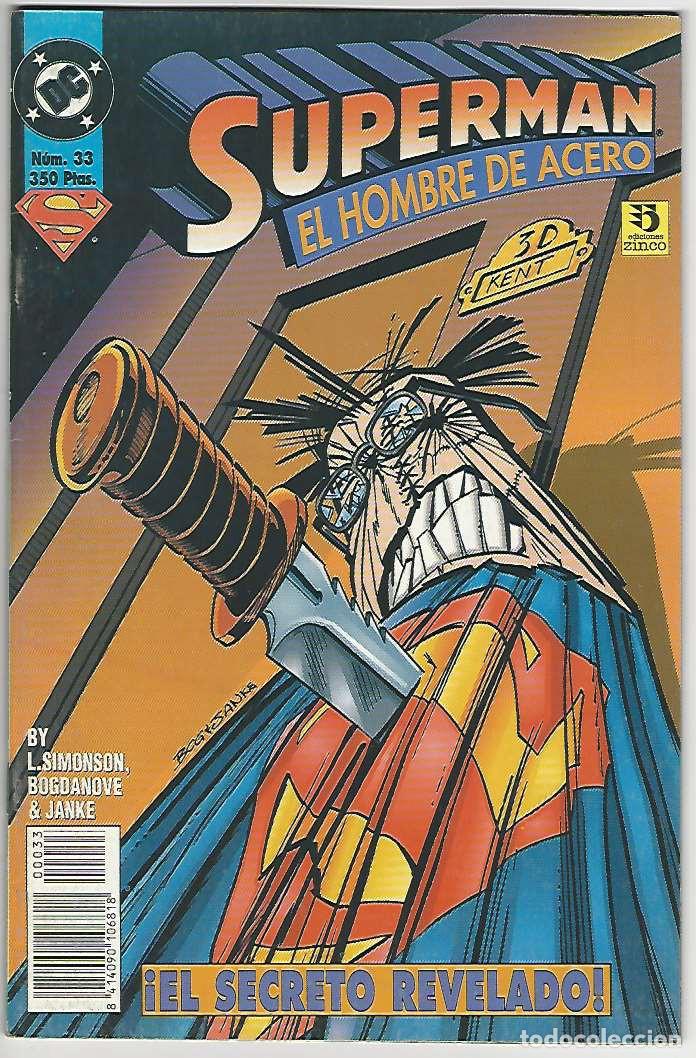 C&oacute;mics: Zinco. Superm&aacute;n 1993-1996. 33. - Foto 1