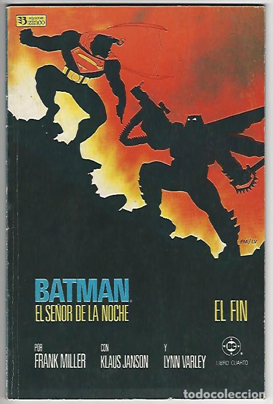 C&oacute;mics: Zinco. Batman. El se&ntilde;or de la noche. 4. El fin. - Foto 1