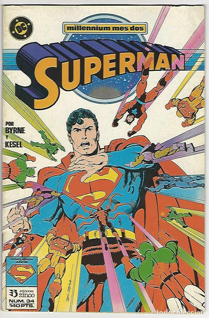 C&oacute;mics: Zinco. Superman 1987-1996. 34 - Foto 1