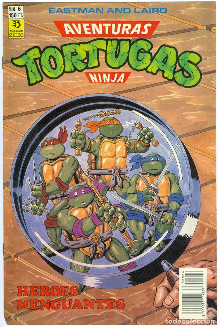 C&oacute;mics: Zinco. Tortugas ninja. Aventuras. 6 - Foto 1
