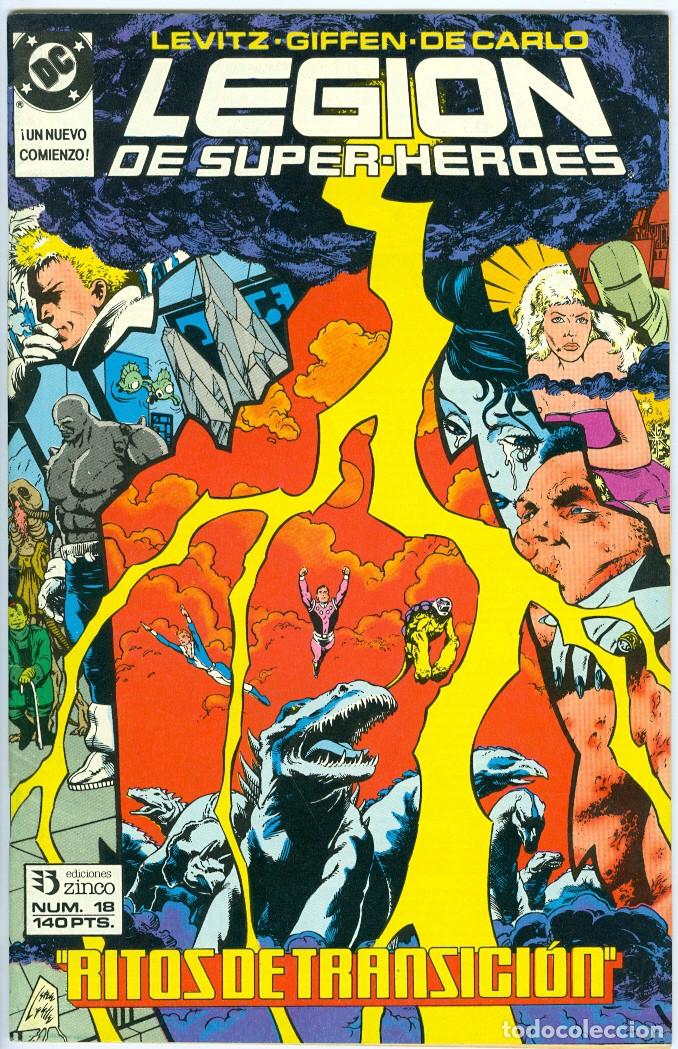 C&oacute;mics: Zinco. Legi&oacute;n de super h&eacute;roes. 18. - Foto 1