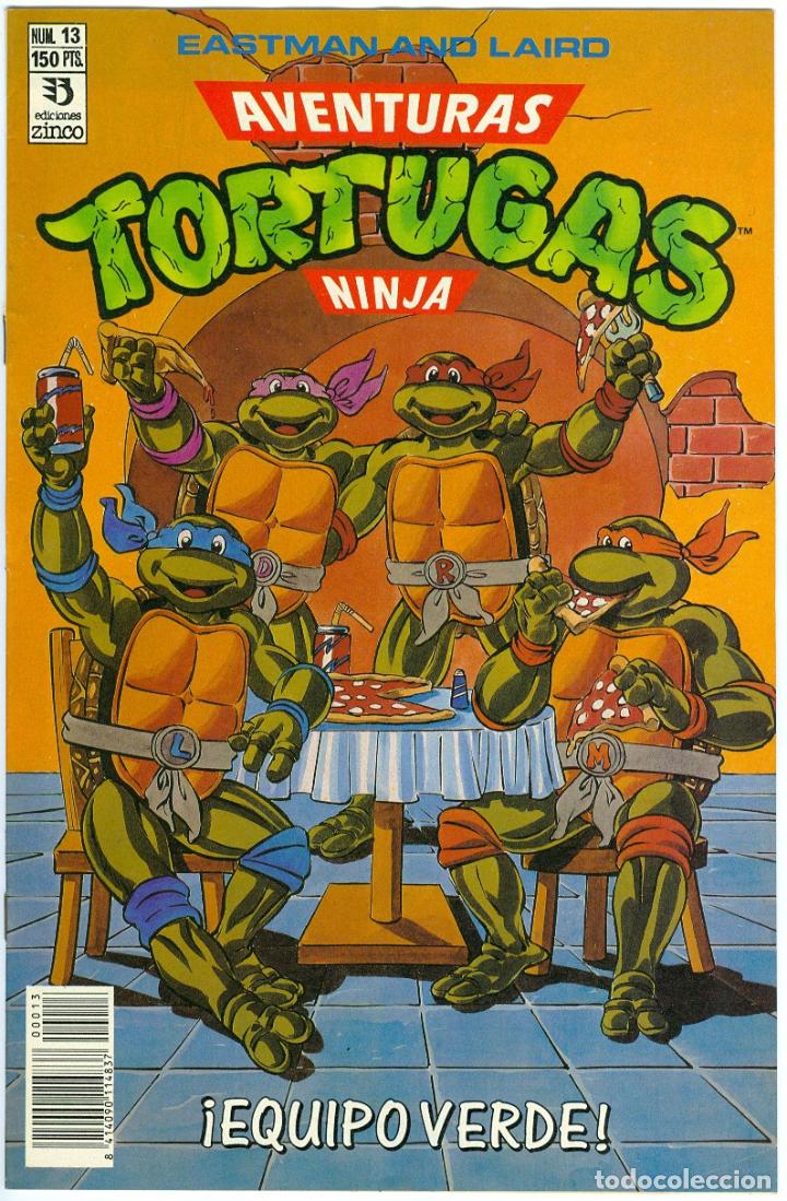 C&oacute;mics: Zinco. Tortugas ninja. Aventuras. 13. - Foto 1