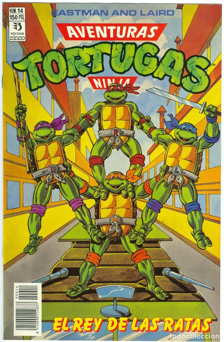 C&oacute;mics: Zinco. Tortugas ninja. Aventuras. 14. - Foto 1