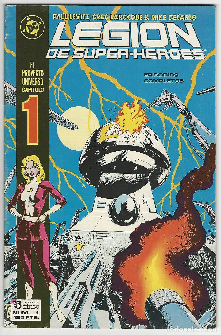 C&oacute;mics: Zinco. Legi&oacute;n de super h&eacute;roes. 1. - Foto 1