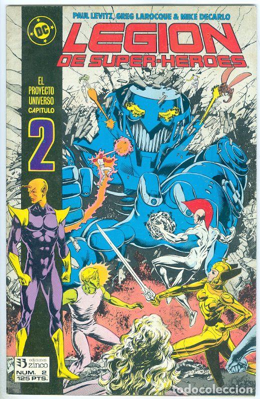 C&oacute;mics: Zinco. Legi&oacute;n de super h&eacute;roes. 2. - Foto 1