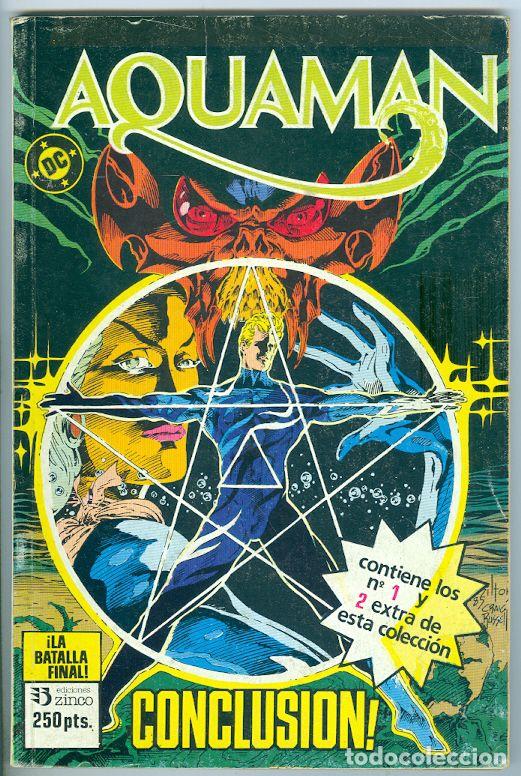 C&oacute;mics: Zinco. Aquaman. Retapado. Extra. 1 y 2. - Foto 1