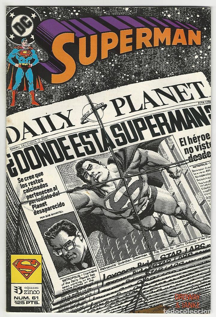 C&oacute;mics: Zinco. Superman 1987-1996. 61 - Foto 1