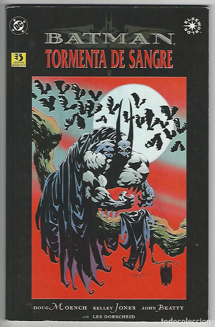 C&oacute;mics: Zinco. Batman. Tormenta de sangre. Moench. - Foto 1