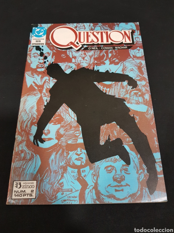C&oacute;mics: DC Comics &rdquo;Question&rdquo; 1988-1989. Ediciones Zinco - Foto 2