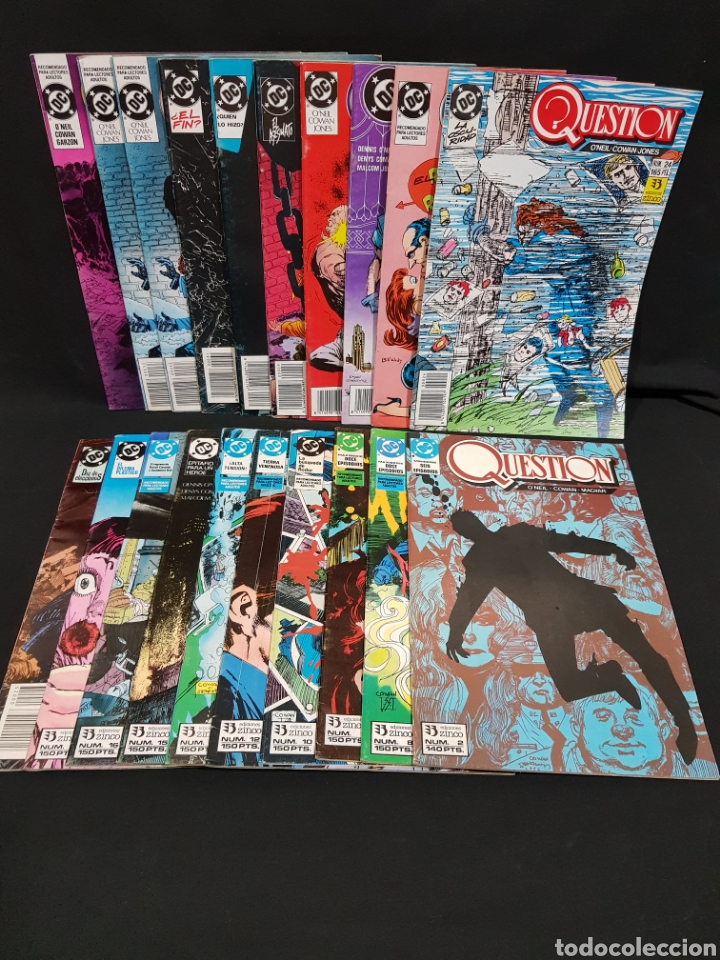 C&oacute;mics: DC Comics &rdquo;Question&rdquo; 1988-1989. Ediciones Zinco - Foto 1