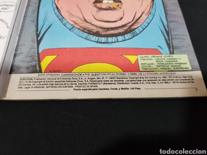 C&oacute;mics: DC Comics &rdquo;Question&rdquo; 1988-1989. Ediciones Zinco - Foto 18