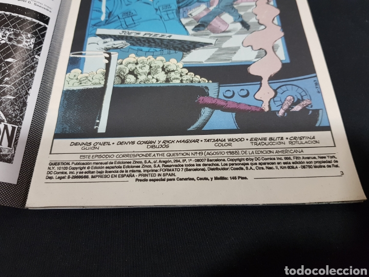 C&oacute;mics: DC Comics &rdquo;Question&rdquo; 1988-1989. Ediciones Zinco - Foto 31