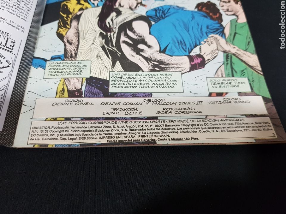 C&oacute;mics: DC Comics &rdquo;Question&rdquo; 1988-1989. Ediciones Zinco - Foto 40