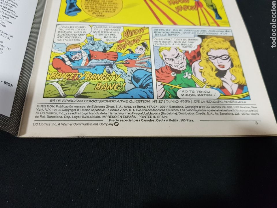 C&oacute;mics: DC Comics &rdquo;Question&rdquo; 1988-1989. Ediciones Zinco - Foto 46