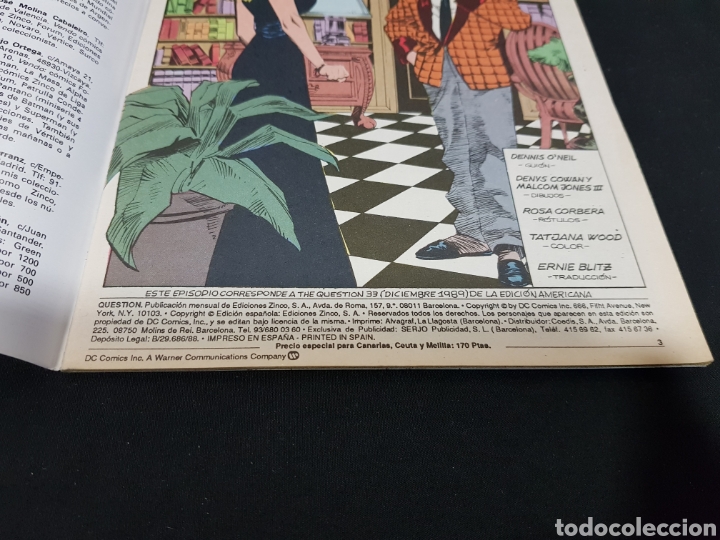 C&oacute;mics: DC Comics &rdquo;Question&rdquo; 1988-1989. Ediciones Zinco - Foto 62