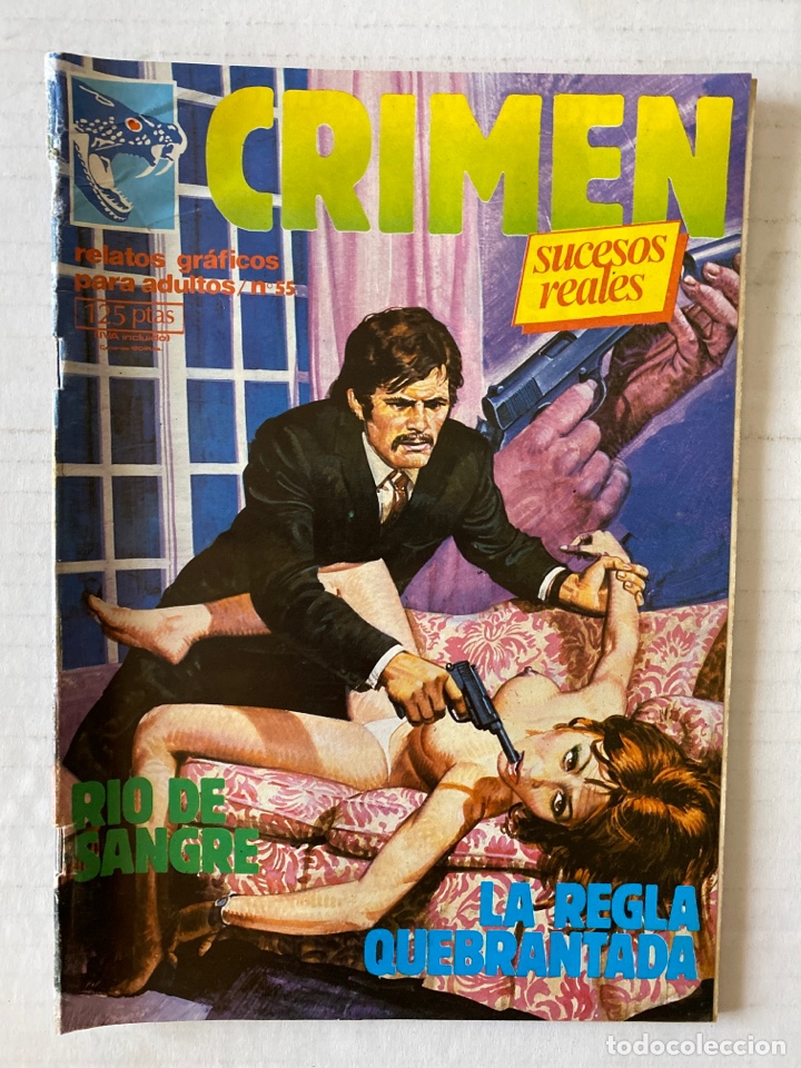 Comics : CRIMEN #55 ZINCO Relatos Gr&aacute;ficos Para adultos &laquo;de retapado&raquo;