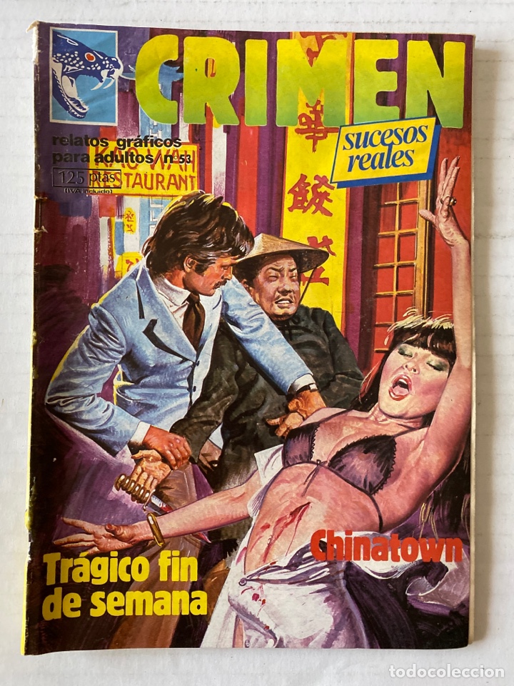 Comics : CRIMEN #53 ZINCO Relatos Gr&aacute;ficos Para adultos &laquo;de retapado&raquo;