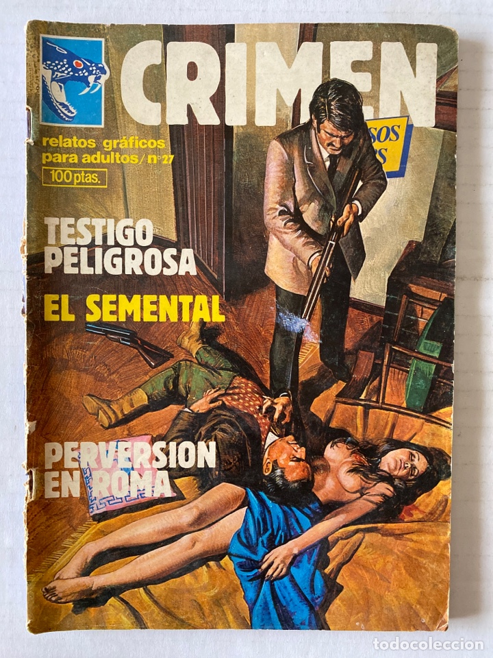 Comics : CRIMEN #27 ZINCO Relatos Gr&aacute;ficos Para adultos