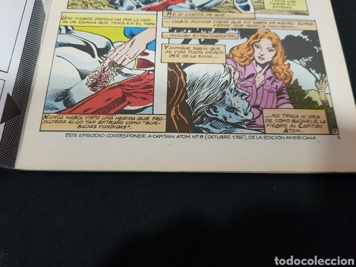 C&oacute;mics: Capit&aacute;n Atom. Nr 6-11-14-19. DC C&oacute;mics. Ed Zinco. 1989 - Foto 4