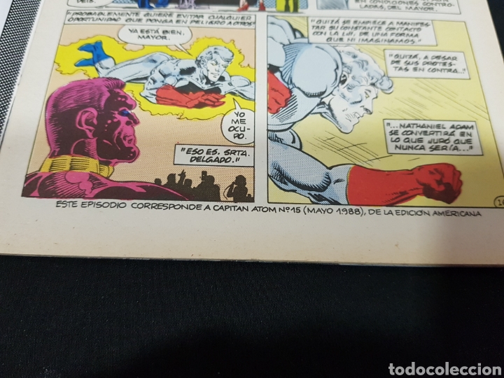 C&oacute;mics: Capit&aacute;n Atom. Nr 6-11-14-19. DC C&oacute;mics. Ed Zinco. 1989 - Foto 11