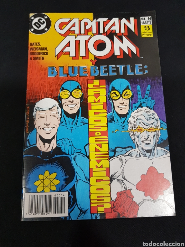 C&oacute;mics: Capit&aacute;n Atom. Nr 6-11-14-19. DC C&oacute;mics. Ed Zinco. 1989 - Foto 15