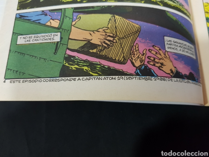 C&oacute;mics: Capit&aacute;n Atom. Nr 6-11-14-19. DC C&oacute;mics. Ed Zinco. 1989 - Foto 16