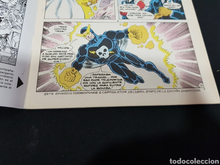 C&oacute;mics: Capit&aacute;n Atom. Nr 6-11-14-19. DC C&oacute;mics. Ed Zinco. 1989 - Foto 23