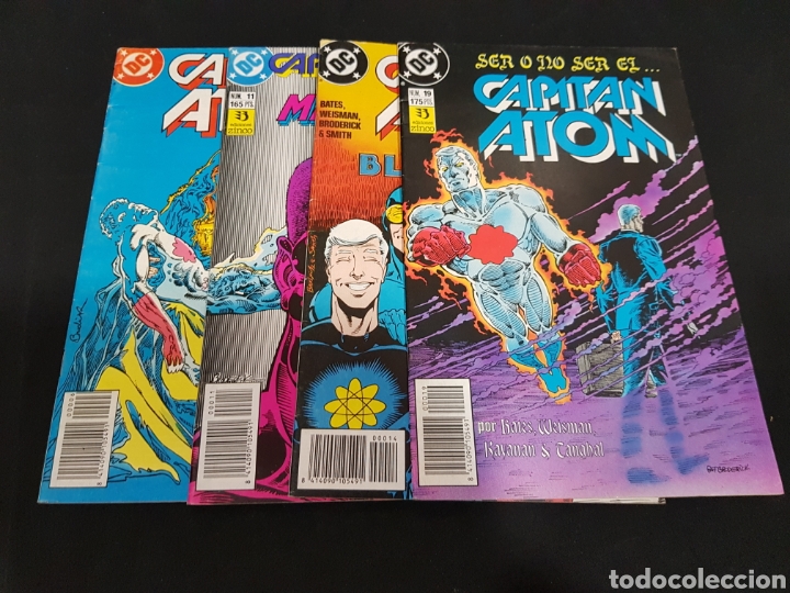 C&oacute;mics: Capit&aacute;n Atom. Nr 6-11-14-19. DC C&oacute;mics. Ed Zinco. 1989 - Foto 1