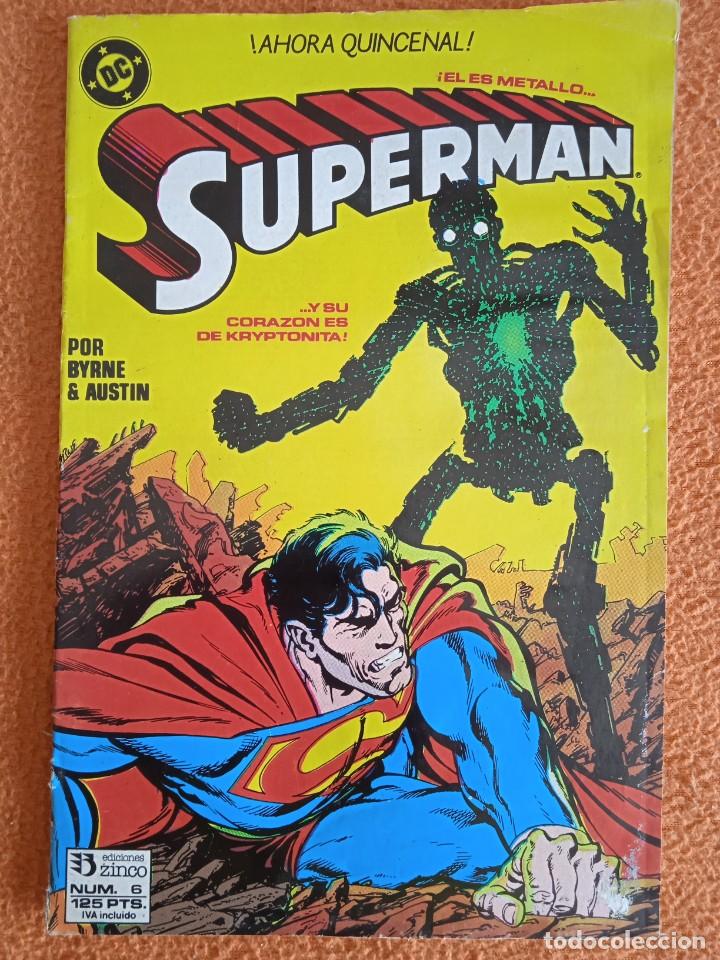 C&oacute;mics: SUPERMAN EL HOMBRE DE ACERO 6 ZINCO - Foto 1